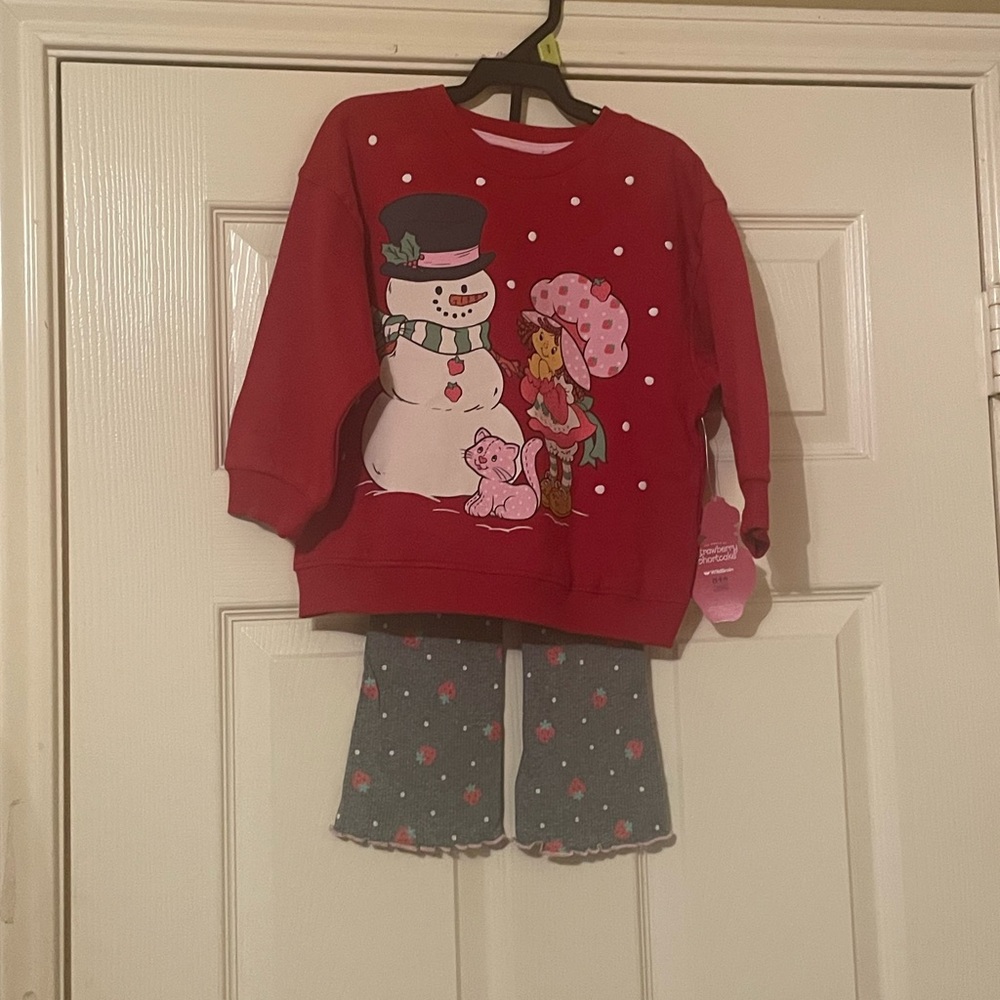 Strawberry Shortcake Toddler Set Size 3T